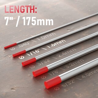 Foto 4 | Electrodo De Tungsteno Para Soldadura Tig Yeswelder 2% Toriado 1,6 Mm - Venta Internacional.