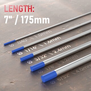 Foto 3 | Electrodo De Tungsteno Para Soldadura Tig Yeswelder 2% Lantanado, Paquete De 5 - Venta Internacional.