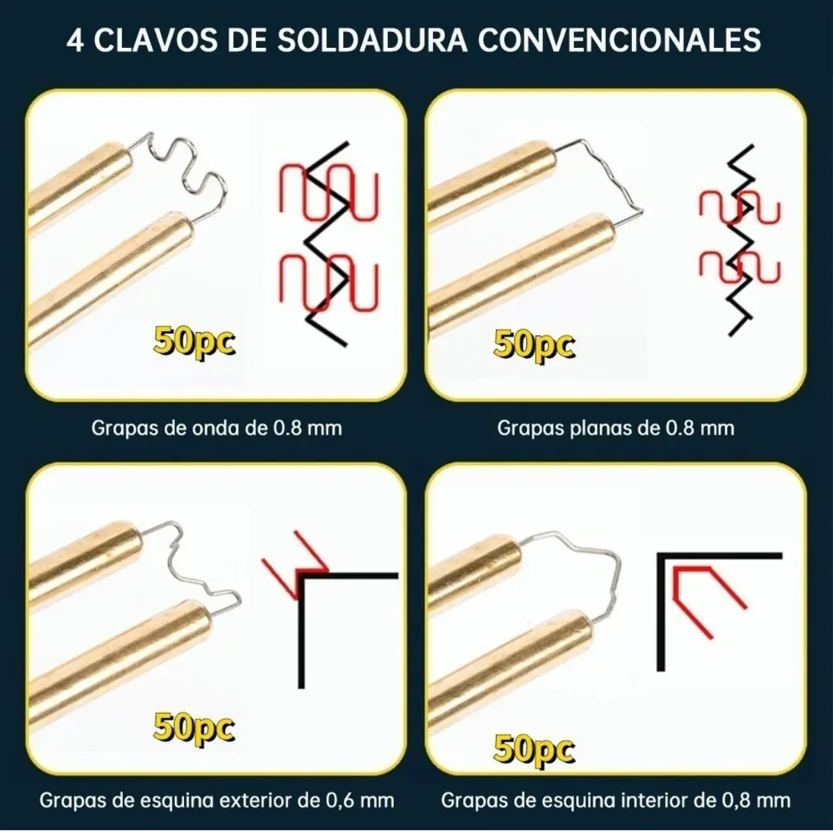 Foto 4 pulgar | Reparación De Automóviles De Soldadura De Plástico 70w Lab.g Negro