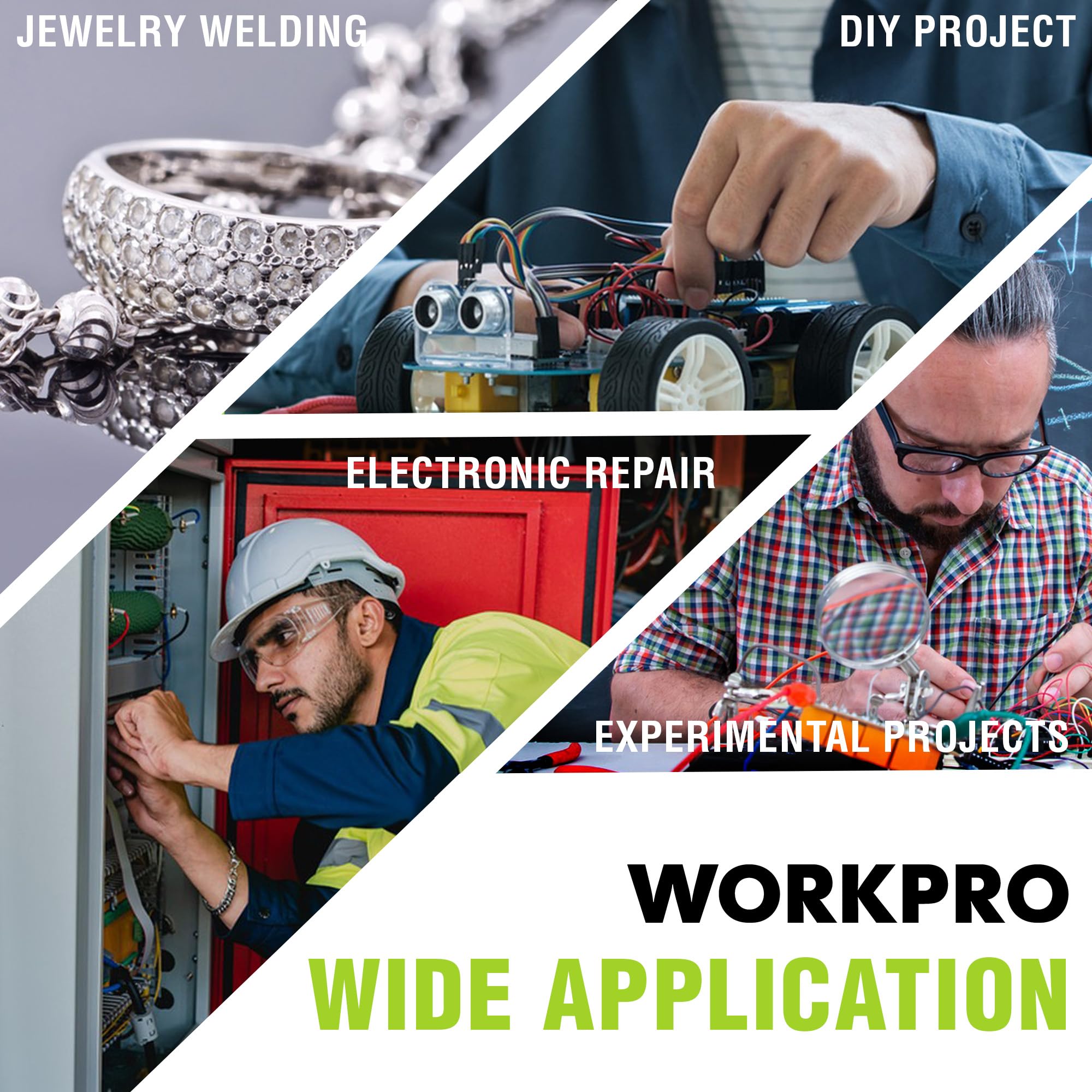Foto 6 | Estación De Soldadura Workpro 60w Con Pantalla Digital - Venta Internacional.