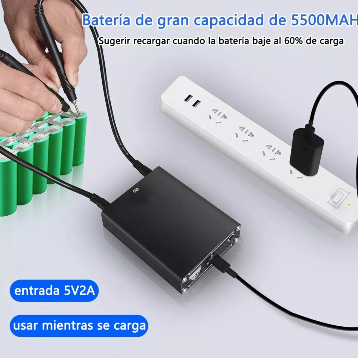 Foto 4 pulgar | Mini Máquina De Soldador De Punto 9 Engranajes Portátil Eo Safe Imports Esi-8153-1 Negro