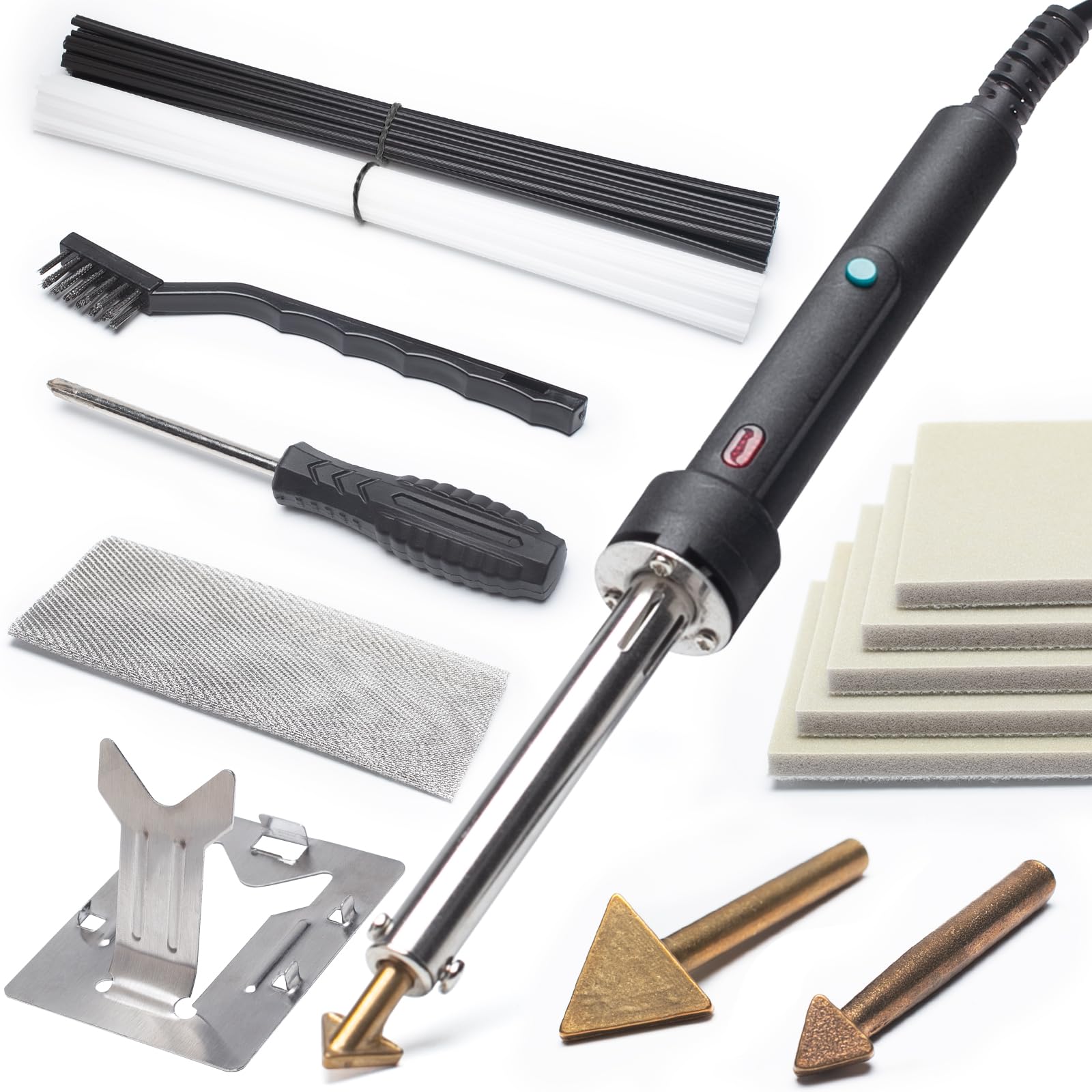 Foto 2 pulgar | Kit De Reparación De Parachoques Con Soldador De Plástico Yihua 960-iv, 110 V, 60 W - Venta Internacional.