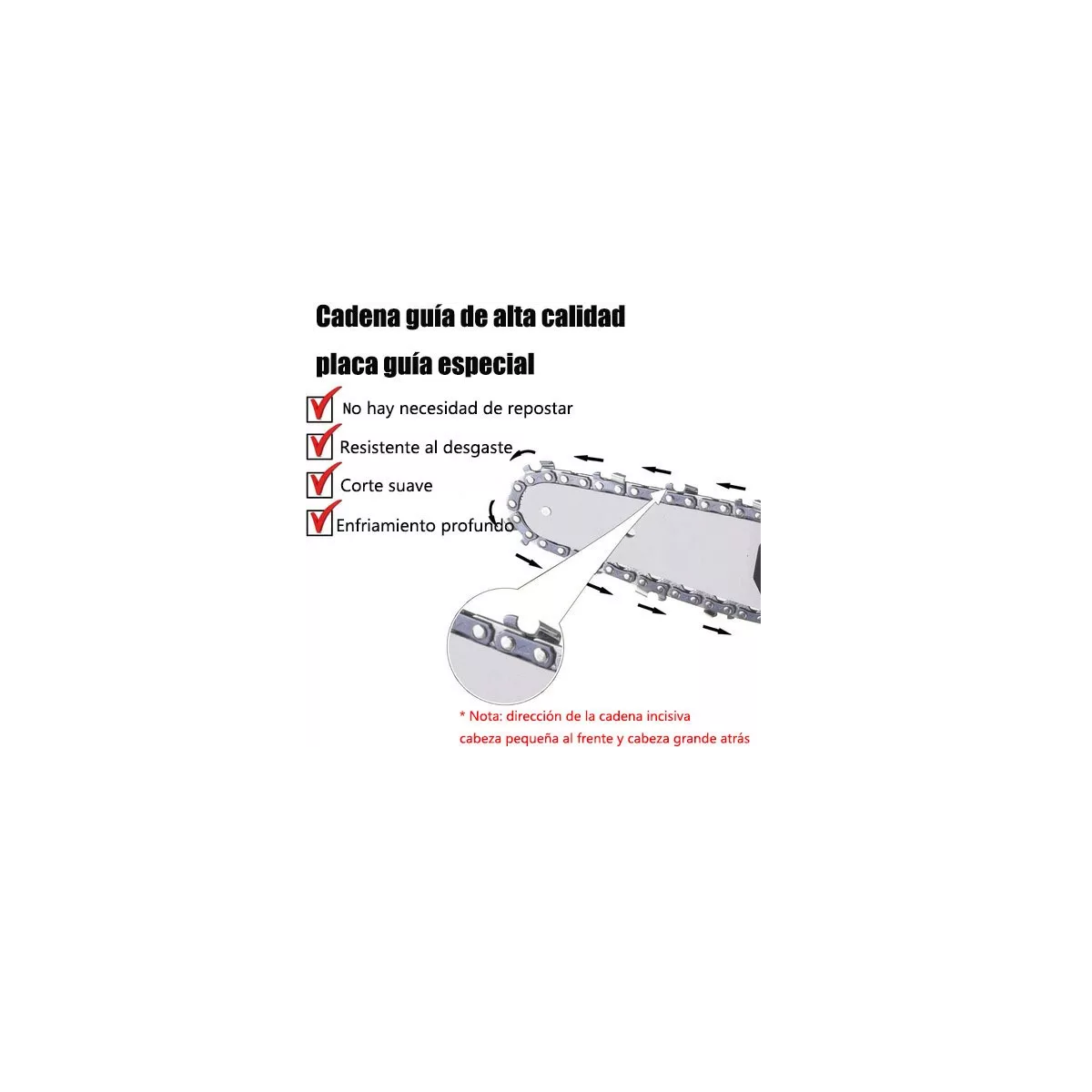 Foto 4 pulgar | Motosierra Eléctrica Portátil Eo Safe Imports Esi-7040 Inalámbrica Mini con 2 Baterías Negro