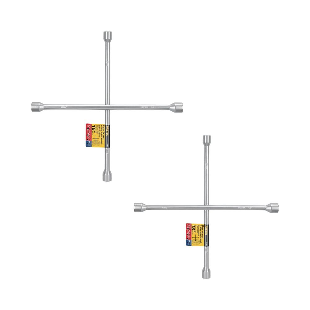 Foto 2 pulgar | Llave de Cruz Pretul para Auto 18 17 mm-3/4 -13/16 Pack de 2