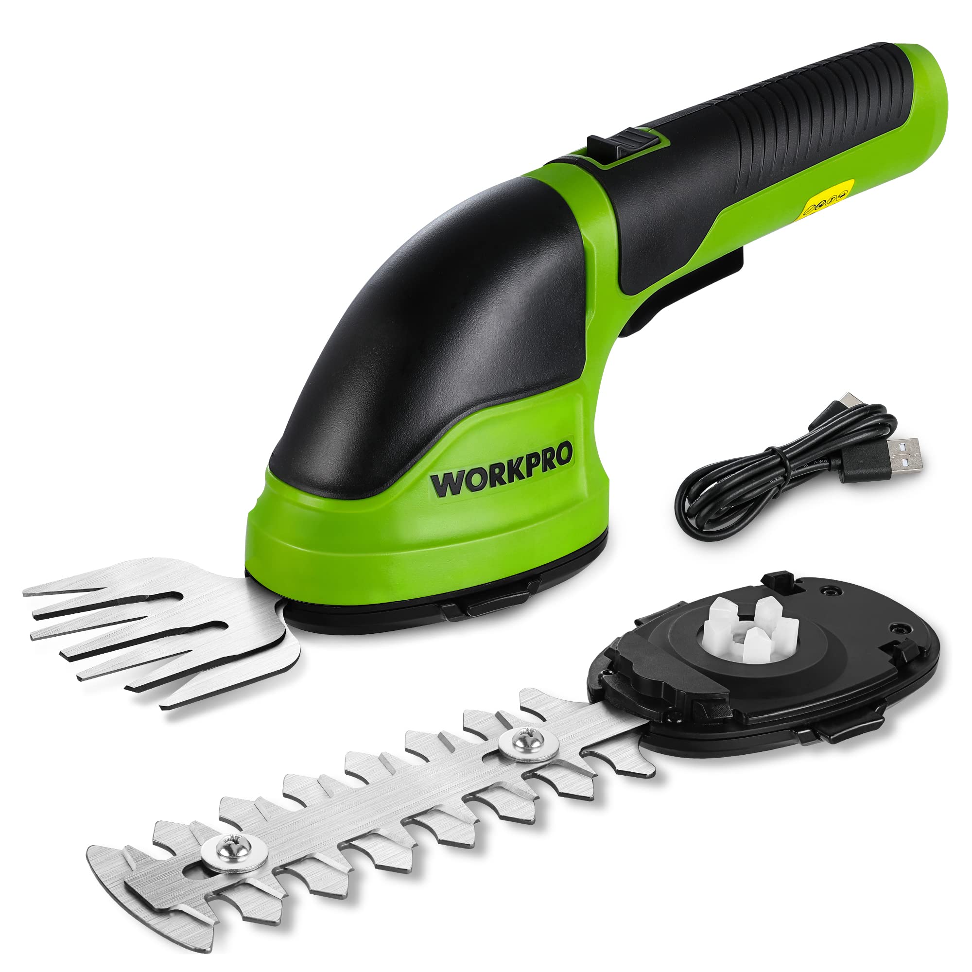 Foto 2 pulgar | Cizalla De Césped Y Recortadora De Arbustos Inalámbrica Workpro 2 En 1 - Venta Internacional.