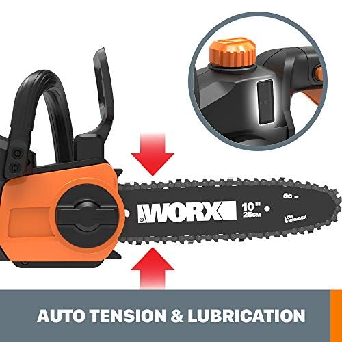 Foto 4 pulgar | Motosierra Worx Wg322 20v Power Share 10 Inalámbrica Con Tensión Automática - Venta Internacional