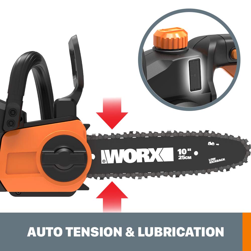 Foto 4 pulgar | Motosierra Inalámbrica Worx Wg323 20v Power Share 10 - Venta Internacional