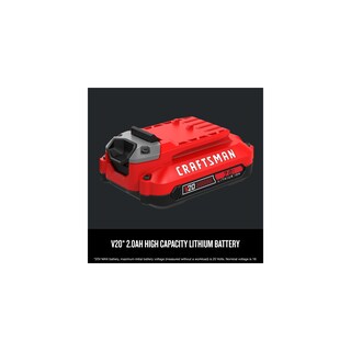 Foto 4 | Batería para Herramientas Eléctricas Craftsman V 20 2 Ah Iones de Litio Paquete de 2 - Venta Internacional