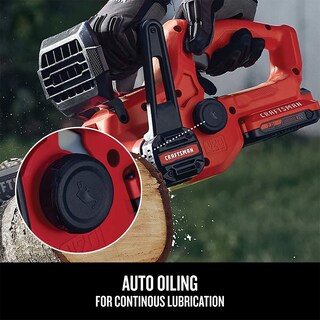 Foto 5 | Mini Motosierra Craftsman V20 de 10 Pulgadas con Batería de 2.0 Ah y Cargador