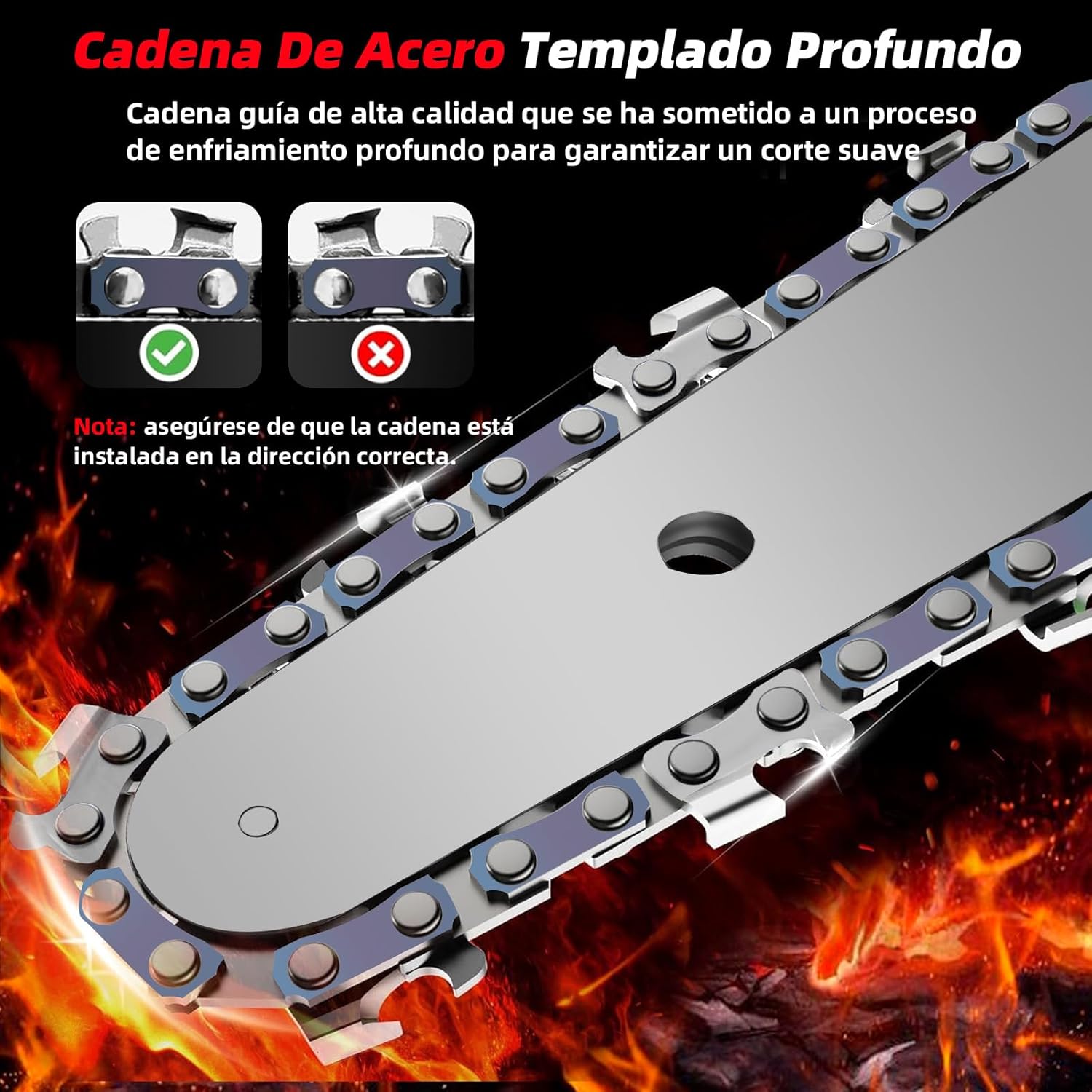 Foto 4 pulgar | Minimotosierra Inalámbrica KIMHI 6 Pulgadas con 1 Batería y 1 Cadena