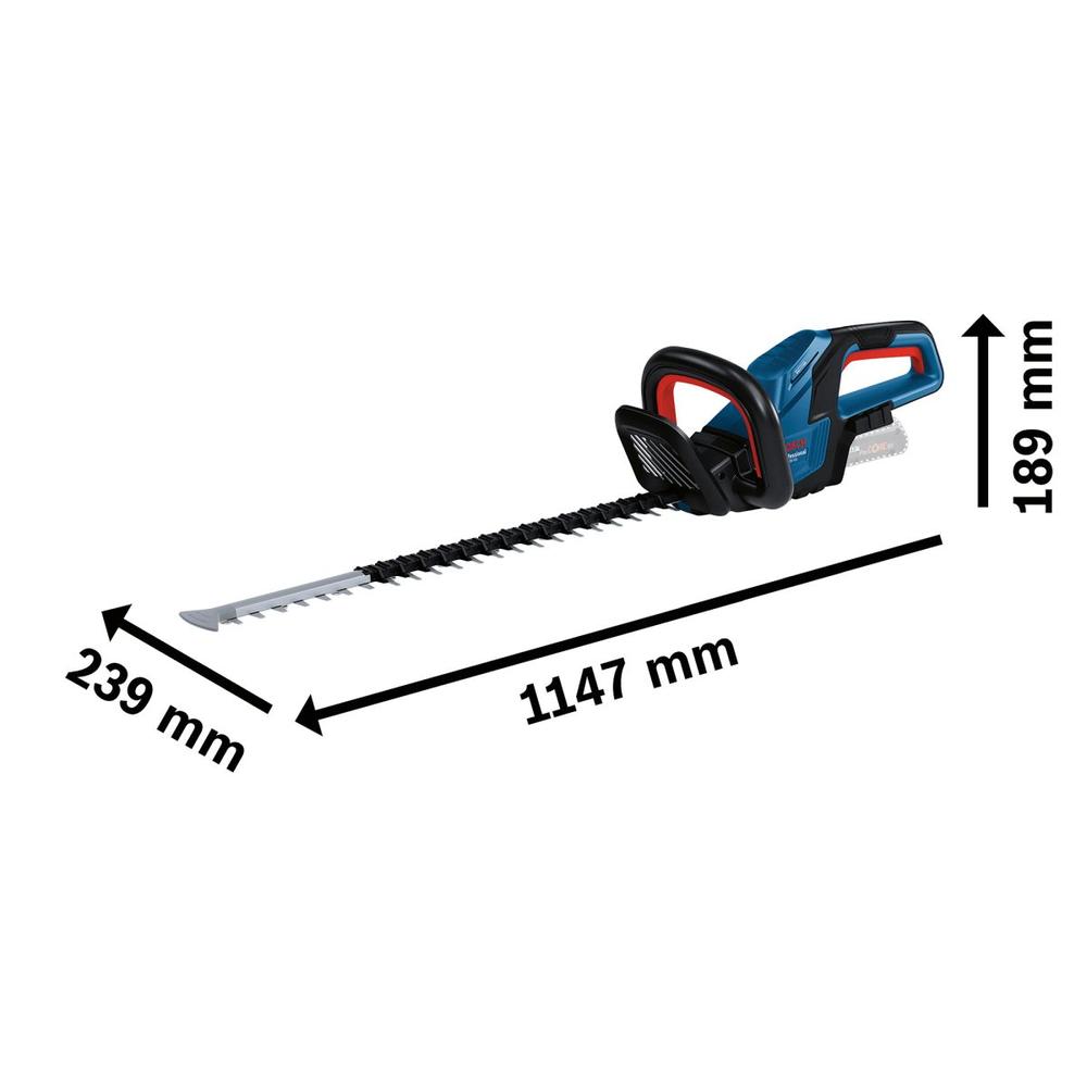 Foto 6 pulgar | Cortasetos Bosch Inalámbrico Ghe 18v-60 Brushless 18v S/b