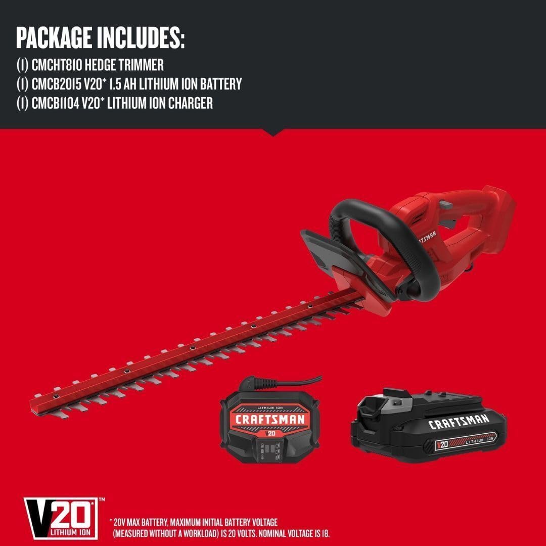 Foto 4 pulgar | Motosierra de Setos Craftsman Cmcht810c1 20 v-Venta Internacional
