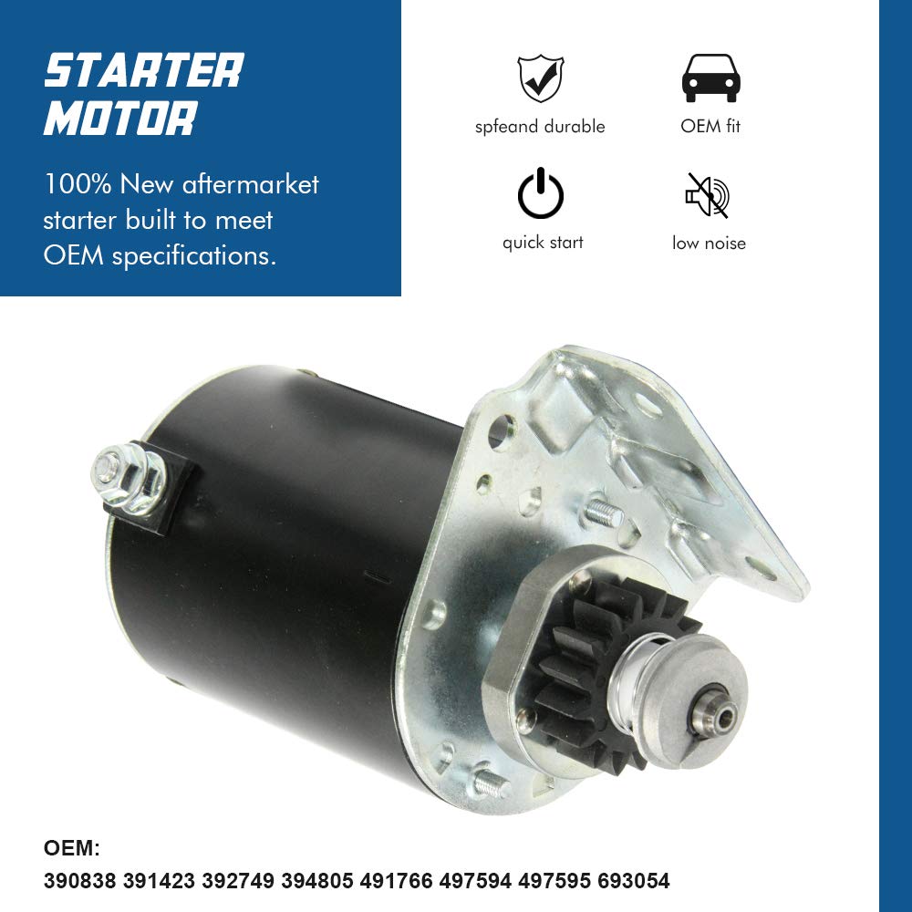 Foto 3 pulgar | Motor De Arranque Para Motores De 7hp-18hp 1972-2002 Con Recambios Oe - Venta Internacional.