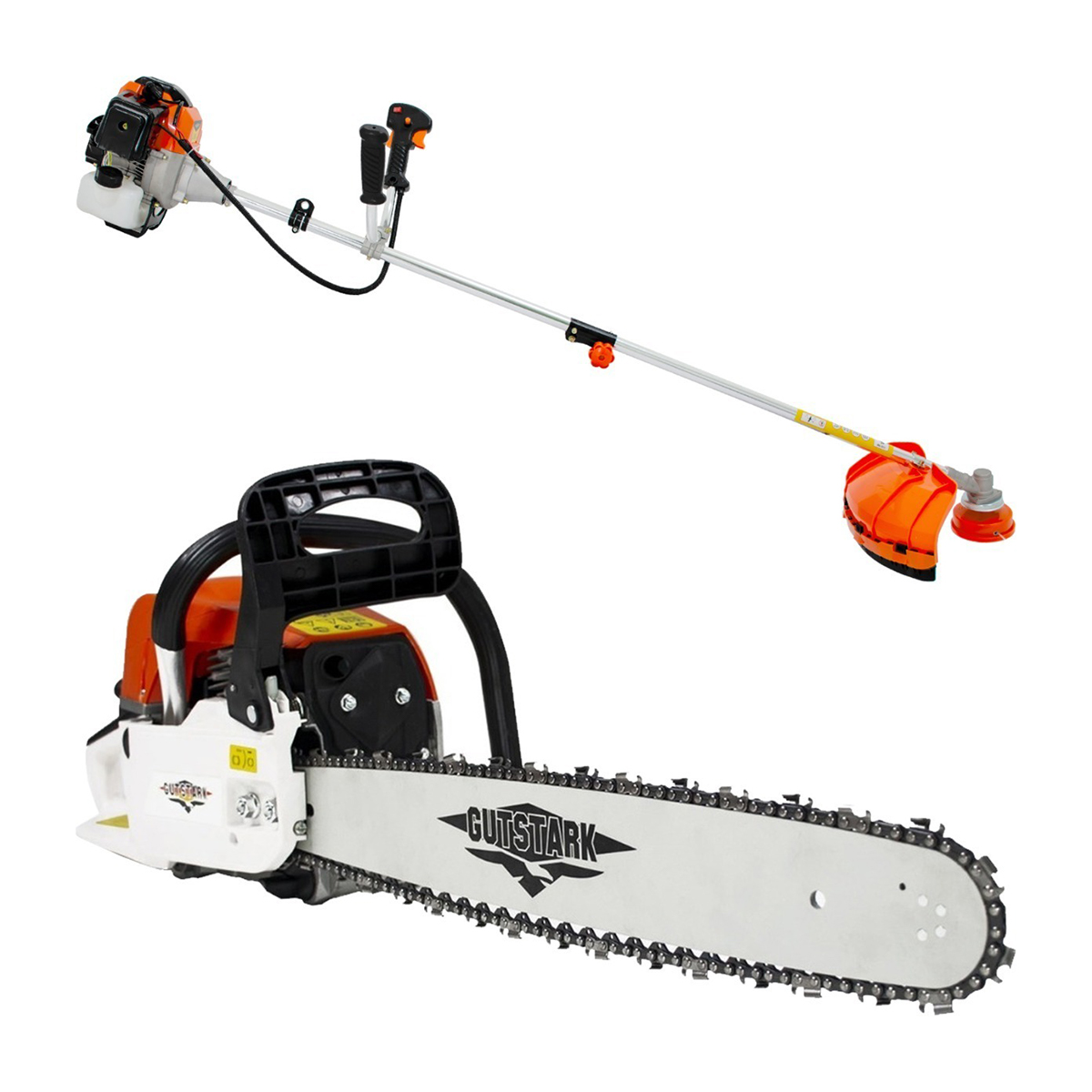 Foto 1 | Kit de Motosierra 2.5 Hp más Desbrozadora 3.6 HP 52cc a Gasolina