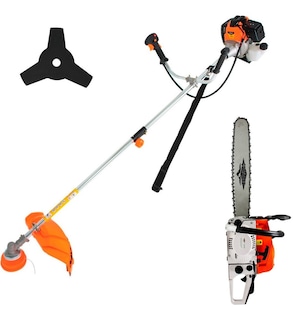 Foto 2 | Kit de Motosierra 2.5 Hp más Desbrozadora 3.6 HP 52cc a Gasolina