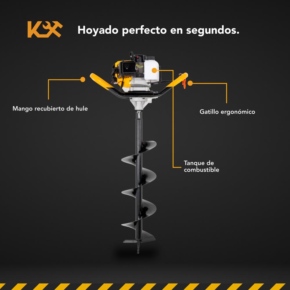 Foto 4 pulgar | Motoperforadora Kingsman a Gasolina de 2.5 Hp