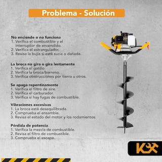 Foto 8 | Motoperforadora Kingsman a Gasolina de 2.5 Hp