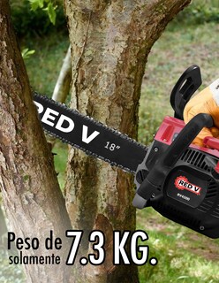 Foto 5 | Motosierra a Gasolina Red Velvet 2.5 hp con Accesorios