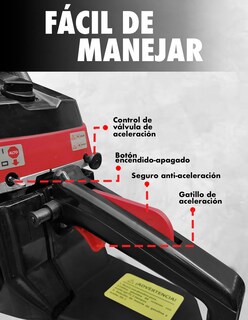 Foto 6 | Motosierra a Gasolina Red Velvet 2.5 hp con Accesorios
