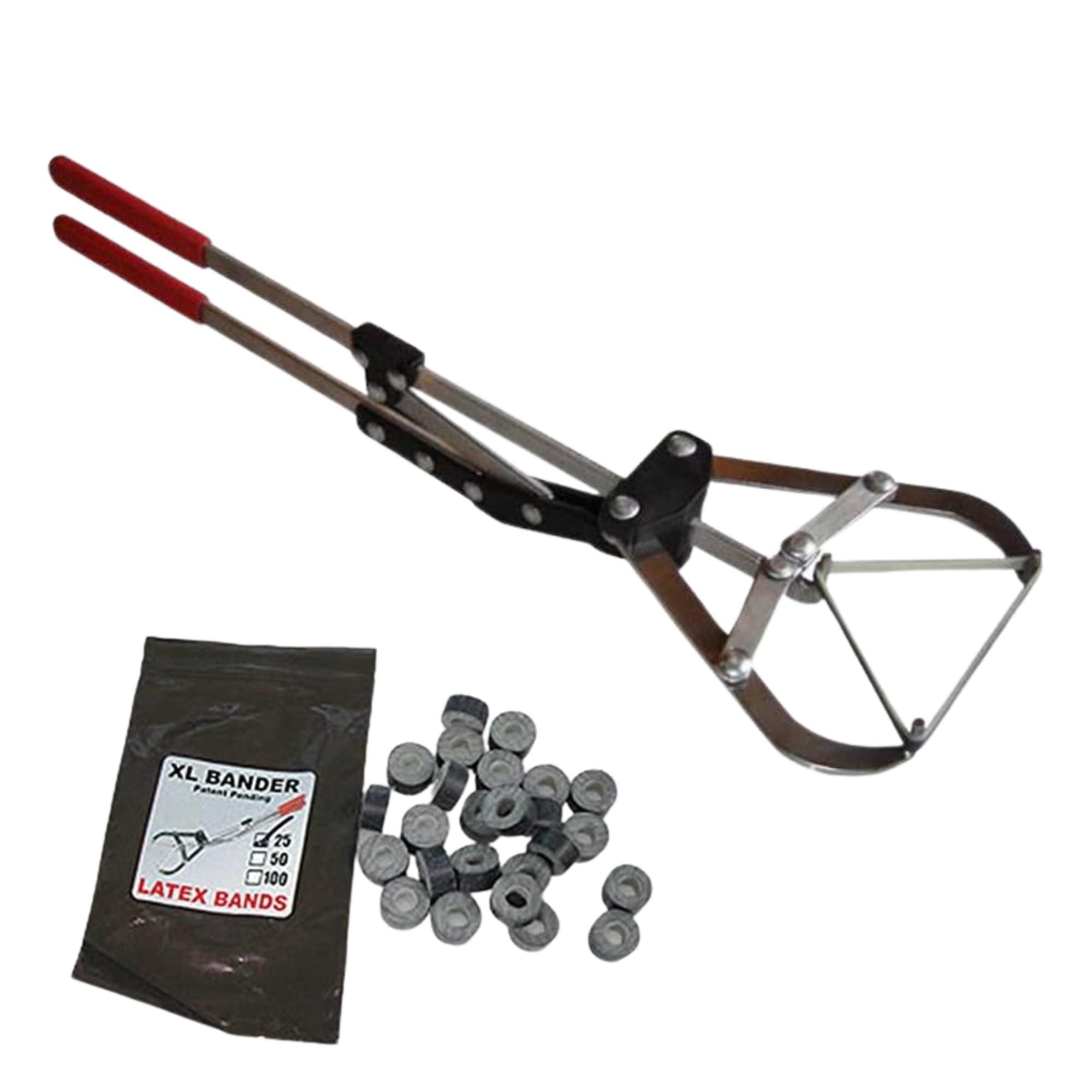 Castrating Bander Xl + 25 Bandas De Castración Para Ganado - Venta Internacional.