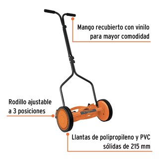 Foto 3 | Podadora Manual Truper POMA-14 color Naranja 14 Pulgadas