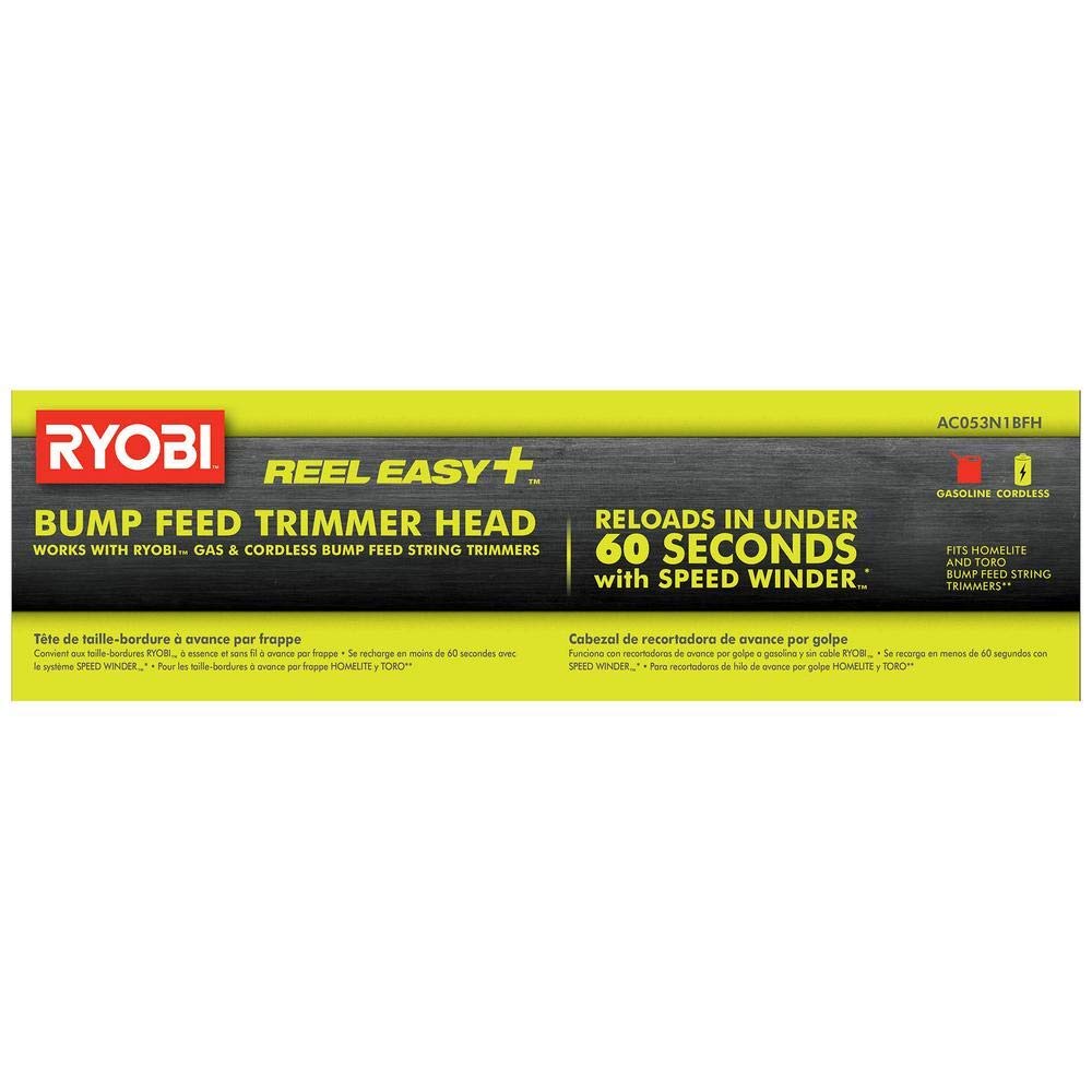 Foto 4 | Carrete Recortador De Hilo Easy+, Cabezal De Alimentación Por Golpes Ryobi Ac053n1bfh - Venta Internacional.