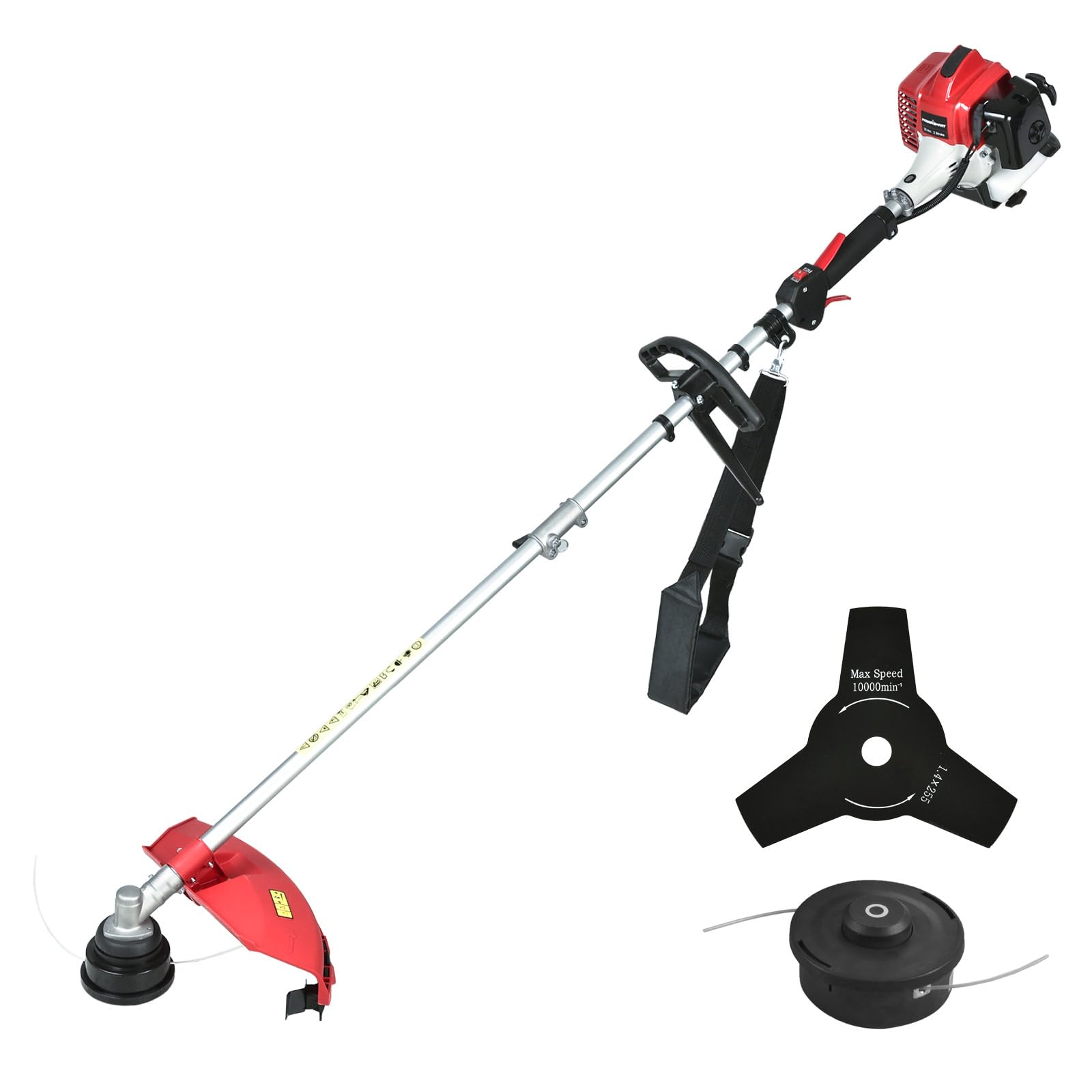 Cortadora De Hilo 3 En 1 Gas Weed Wacker Powersmart De 25,4 Cc - Venta Internacional.