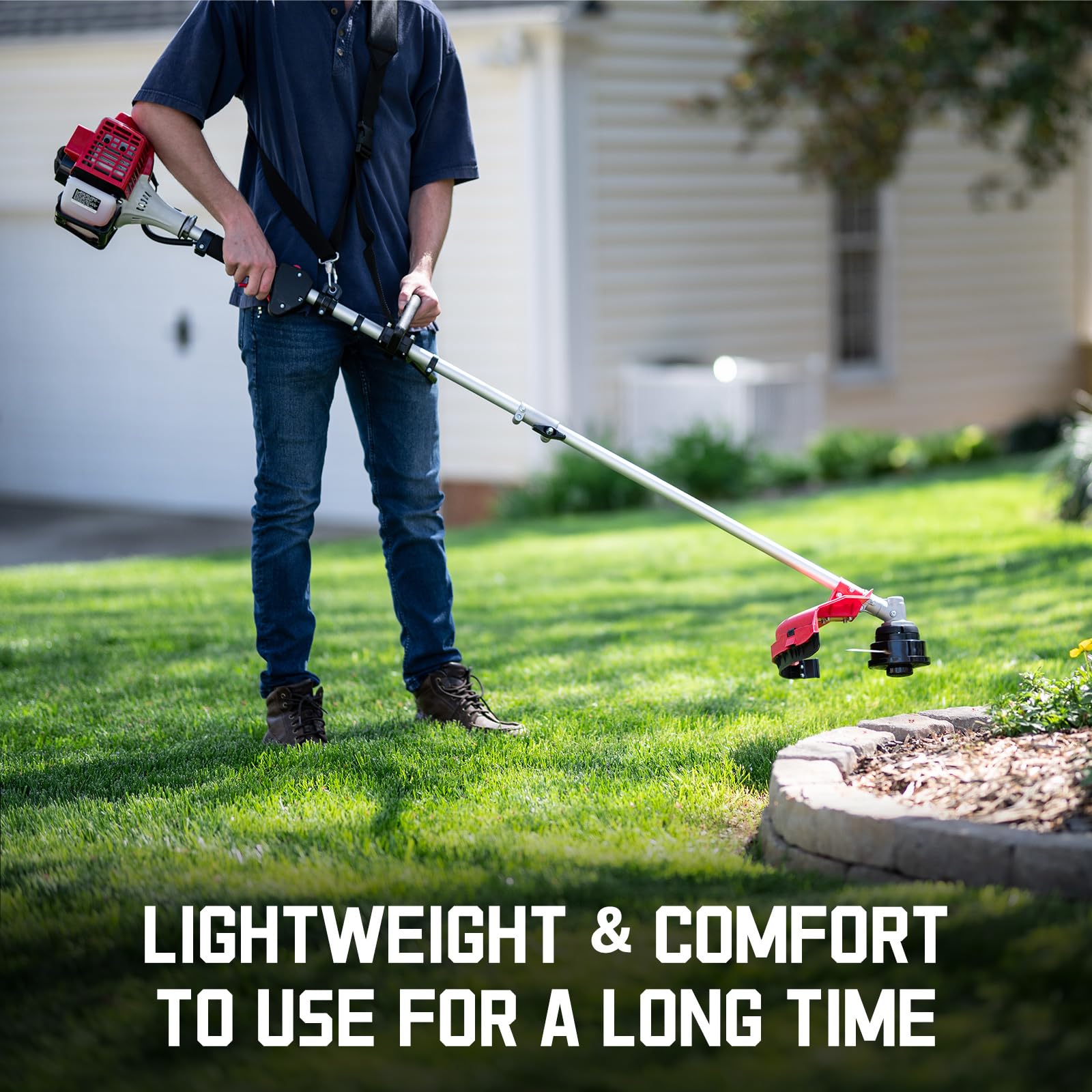 Foto 8 pulgar | Cortadora De Hilo 3 En 1 Gas Weed Wacker Powersmart De 25,4 Cc - Venta Internacional.