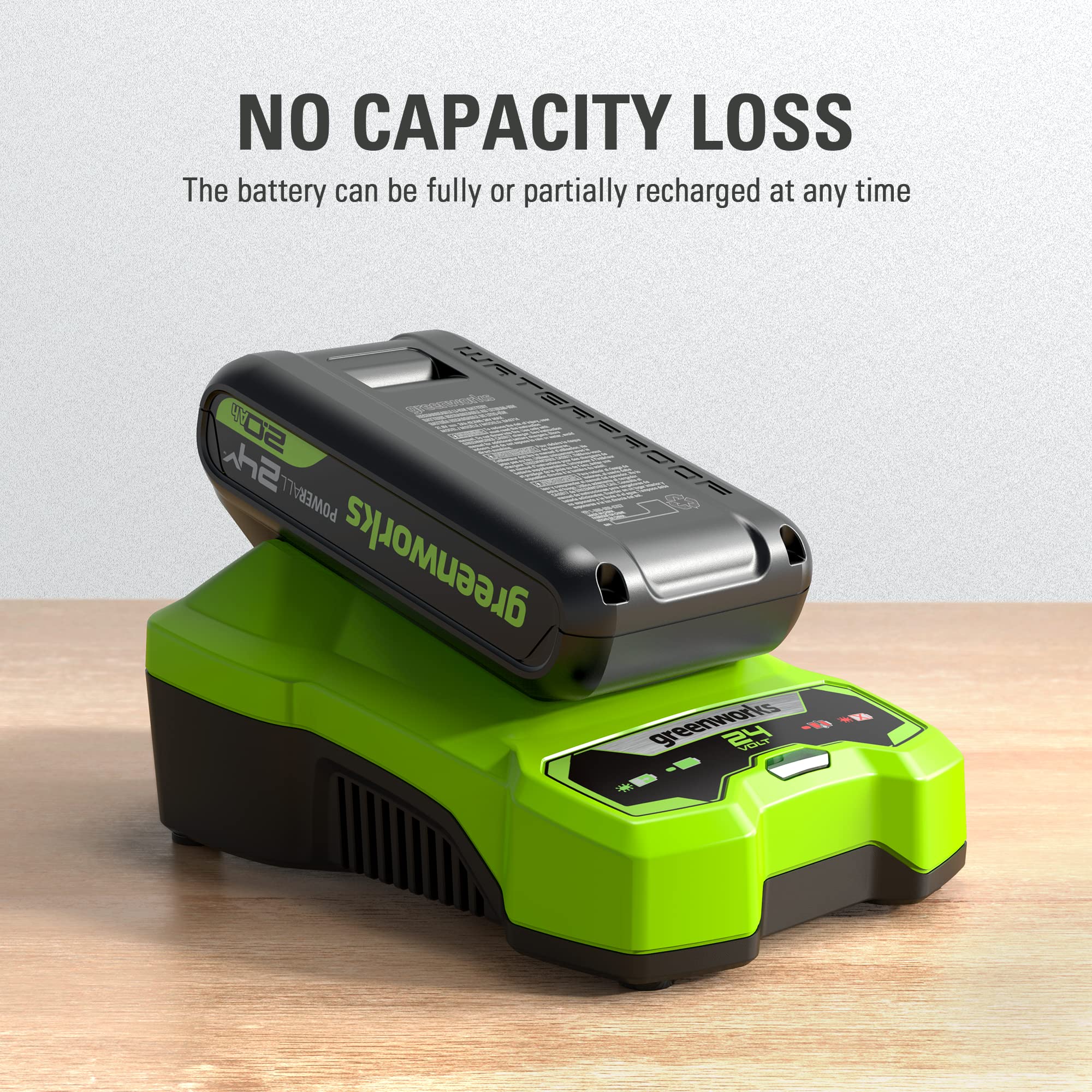 Foto 5 | Batería Greenworks 24 V 2.0 Ah Genuina Con Puerto Usb-c - Venta Internacional.