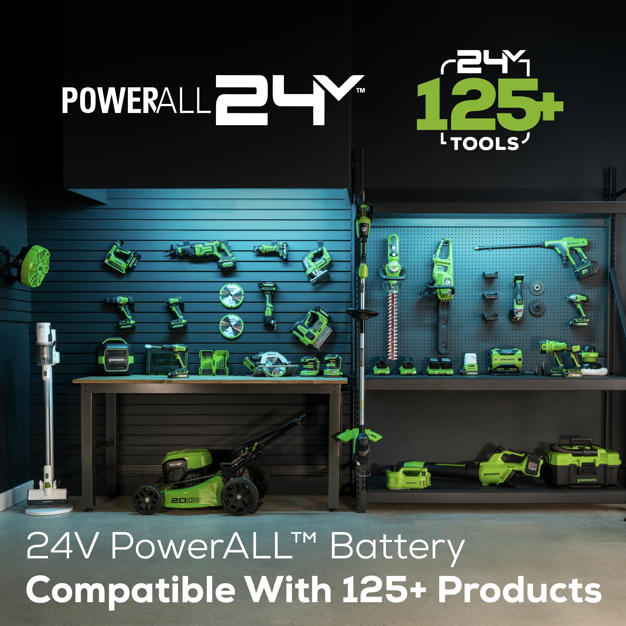 Foto 7 pulgar | Batería Greenworks 24 V 2.0 Ah Genuina Con Puerto Usb-c - Venta Internacional.