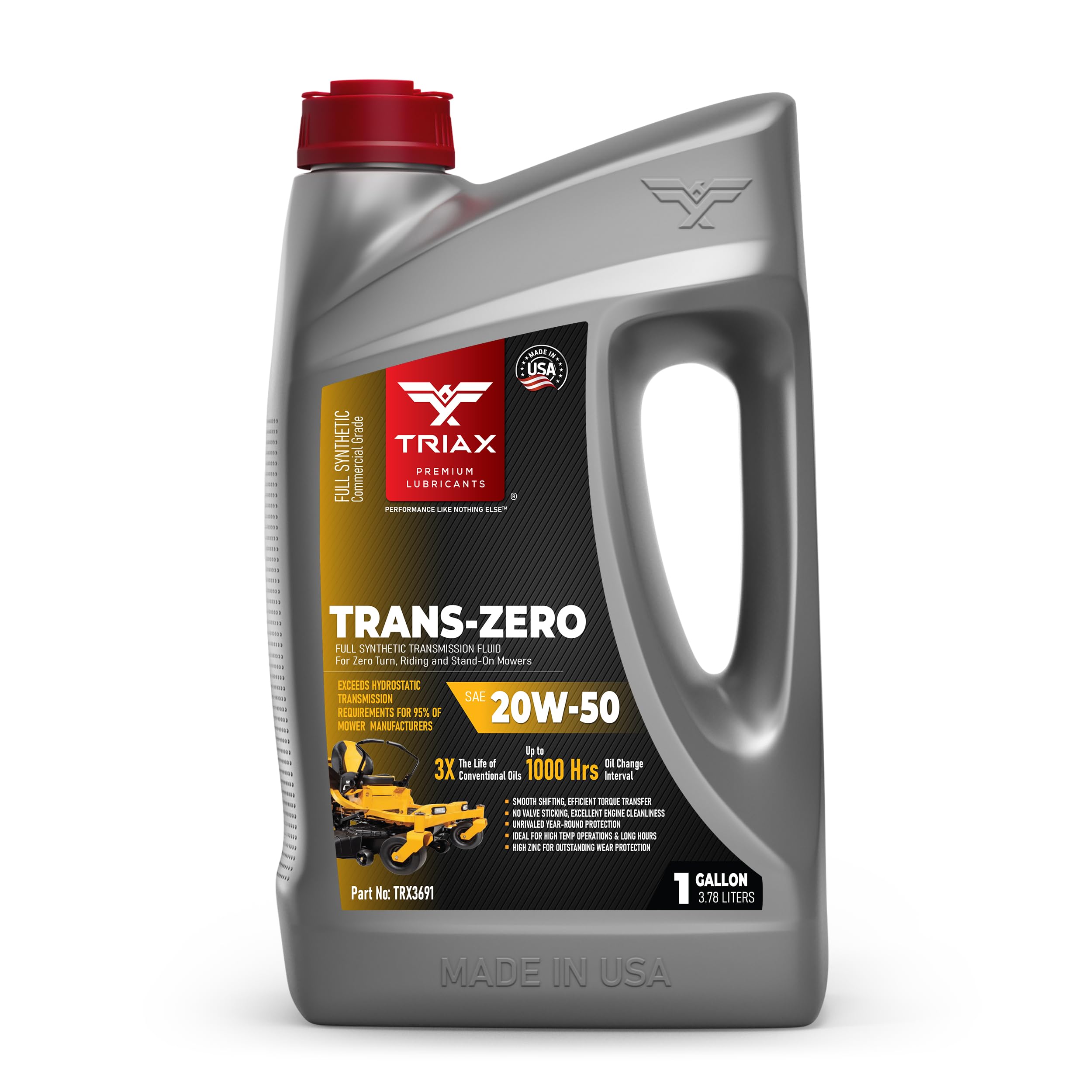 Foto 1 | Aceite De Transmisión Triax Trans Zero 20w-50 Totalmente Sintético 3.78 L - Venta Internacional.