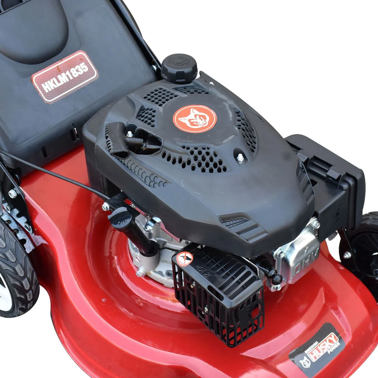 Foto 4 pulgar | Podadora Swedish Husky Power 3.5 Hp con Elevadores 18 Pulgadas - Hklm1835