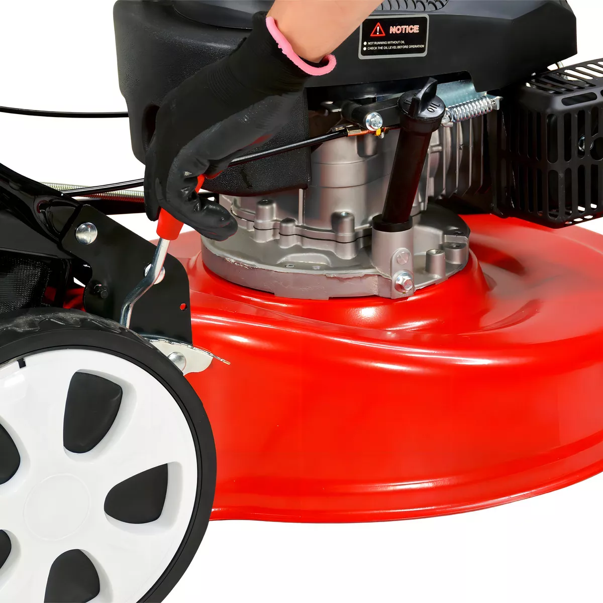 Foto 5 pulgar | Podadora de Pasto a Gasolina 5 HP 159cc Corte 20”  Potencia y Eficiencia para tu Jardín