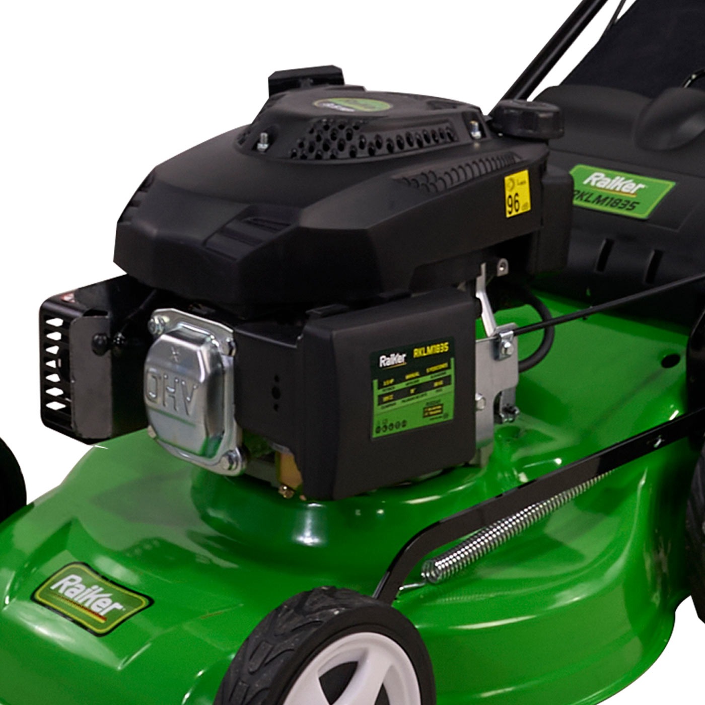 Foto 6 pulgar | Podadora Raiker 3.5 Hp con Elevadores 18 Pulgadas 139cc - Rklm1835