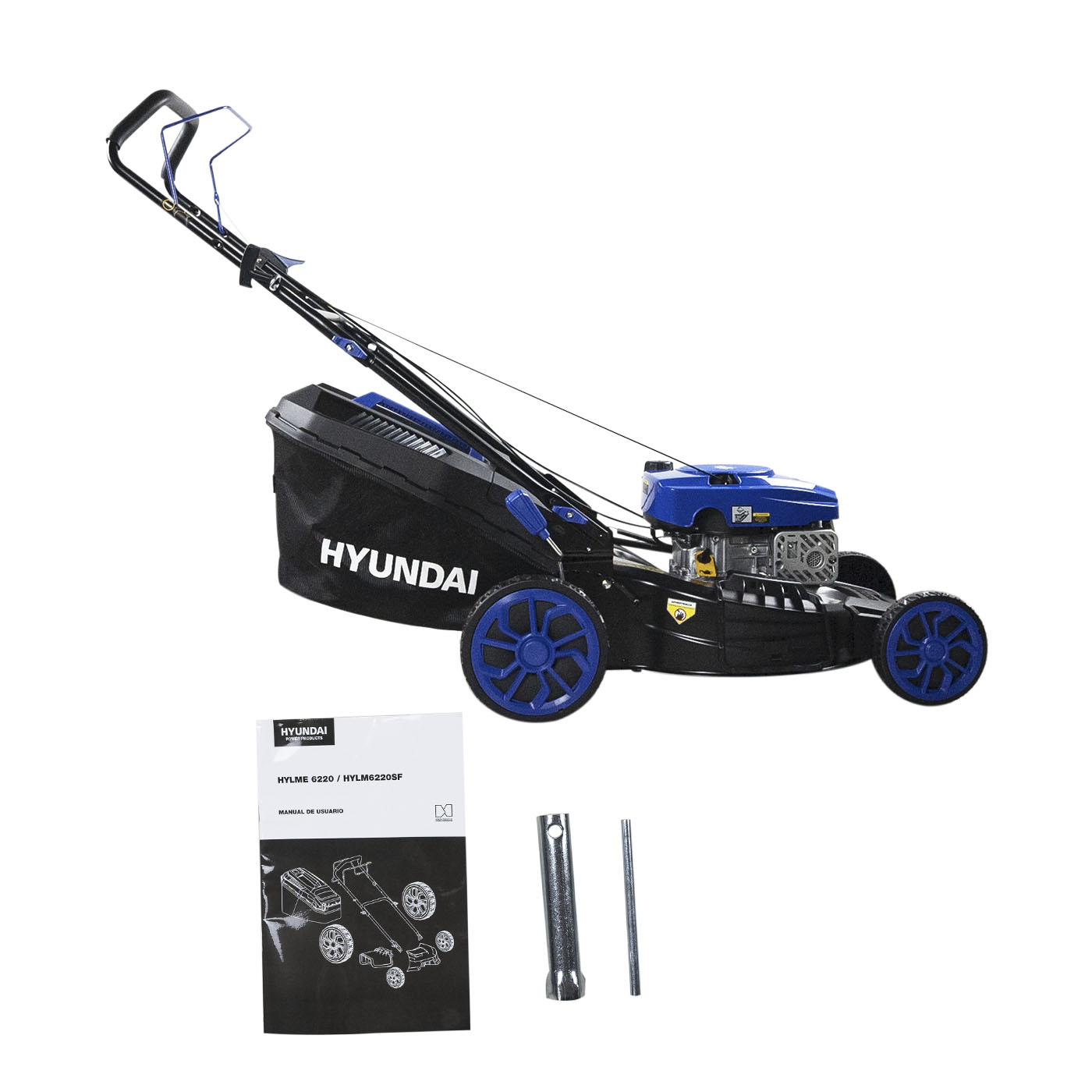 Podadora Profesional Hyundai 6.2 Hp Con Bolsa 20 Pulgadas - Hylme6220