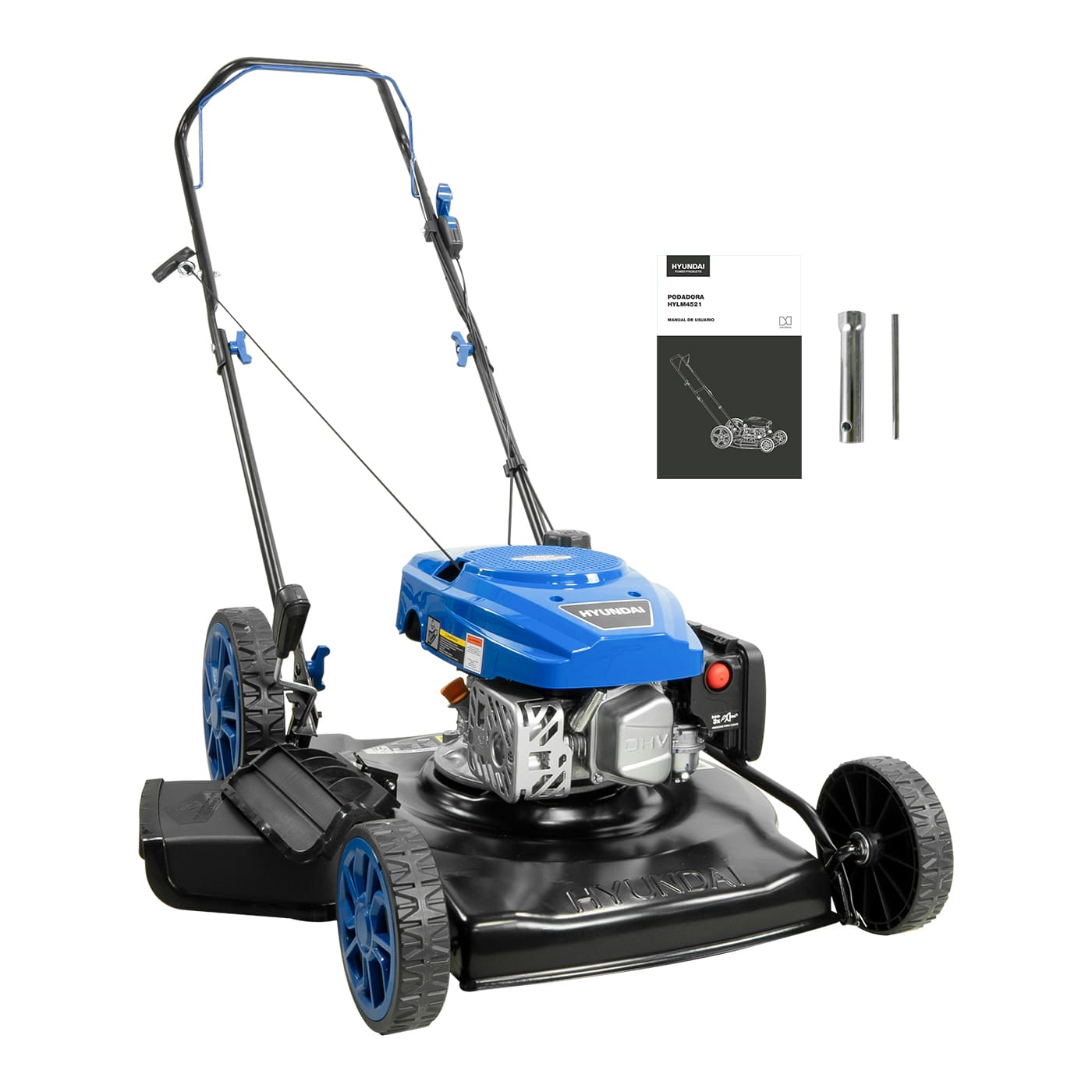 Foto 1 | Podadora Profesional Hyundai 4.5 Hp Sin Bolsa 21 Pulgadas - Hylm4521