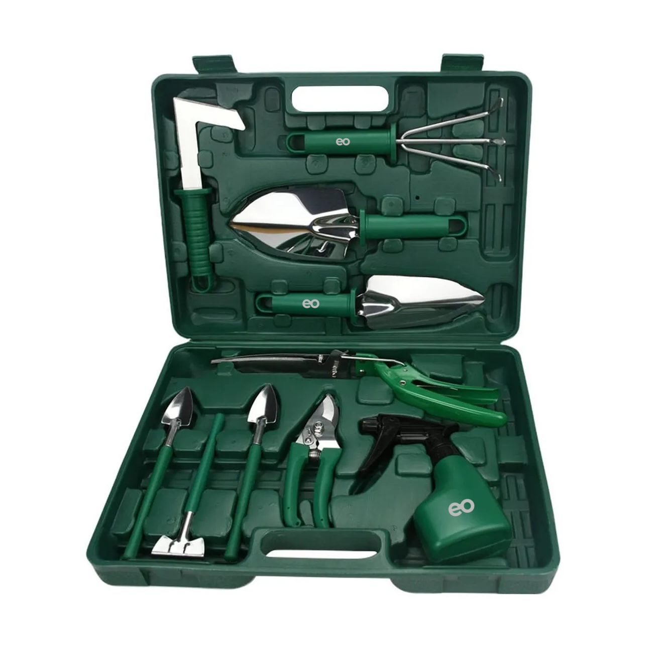 Juego Herramientas De Jardinería Genérico Eo Safe Imports Esi-1031-1 Verde