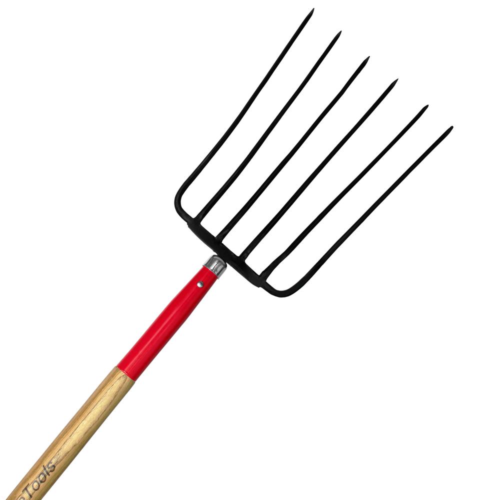 Foto 5 | Bieldo Acero Forjado 6 Dientes Mango De 48'' Maple Tools