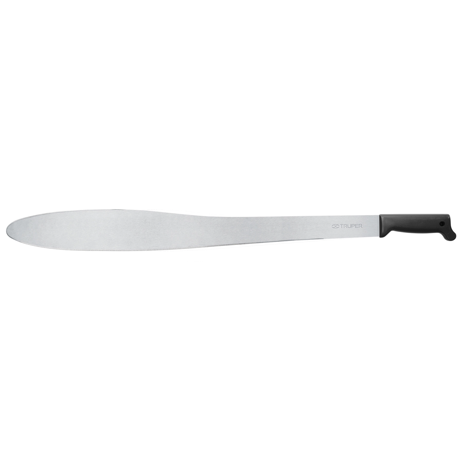 Machete Tipo Caguayana 27p Cacha color Negro Inyectada Truper15860