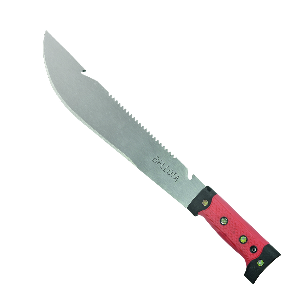 Machete Extremo Bellota 72465PBM12 color Naranja Hoja de Acero 12"