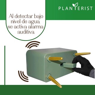 Foto 2 | Maceta Rectangular Autorregable Diseño Nórdico Planterist Verde Olivo