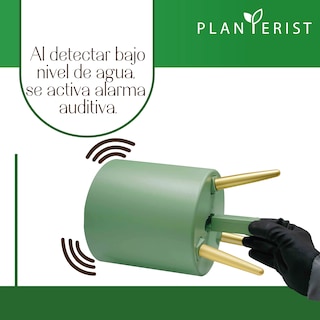 Foto 2 | Maceta Redonda Autorregable Planterist - Diseño Nórdico - Verde Olivo