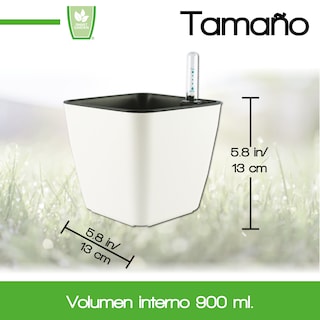 Foto 3 | Maceta Autorregable Ra1313 - Smart Garden color Blanco Brilloso