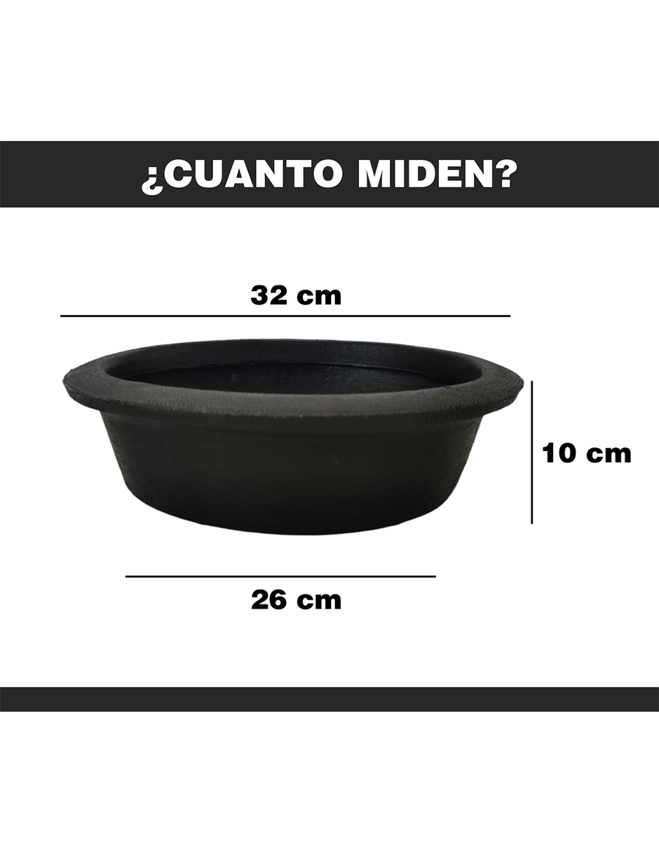 Foto 4 pulgar | Maceta Minimalista Hanlob Jardinera color Negro