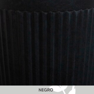 Foto 4 | Jauz Improvement Maceta Minimalista Diseño Alta Lineal Cilindro Color Negro Obsidiana (mod. J0079)