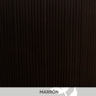 Foto 4 | Jauz Improvement Maceta Minimalista Con Diseño Cilindro Lineal Color Cafe Cedro Marron (m.j0099)