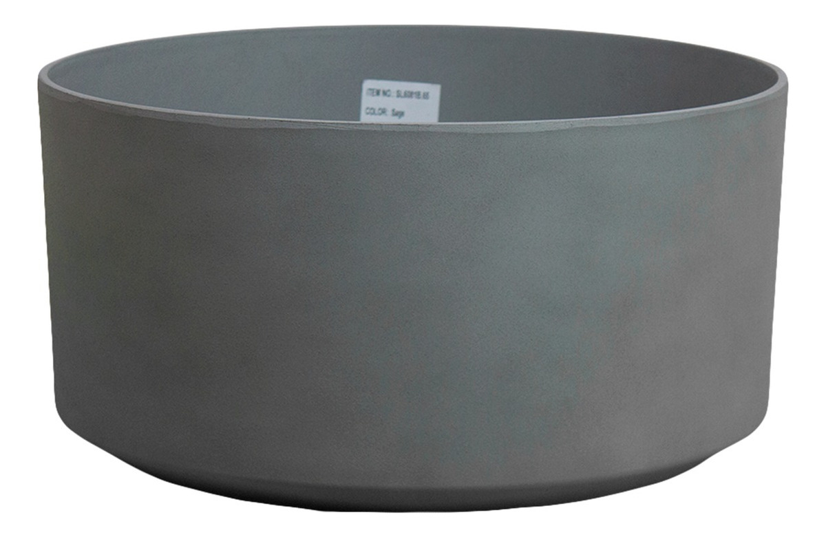 Foto 1 | Jauz Improvement Maceta Minimalista Tipo Tazon Color Gris Claro Para Interior Exterior  (mod.j0077)
