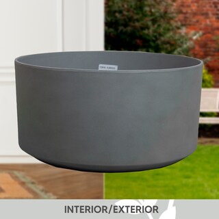 Foto 3 | Jauz Improvement Maceta Minimalista Tipo Tazon Color Gris Claro Para Interior Exterior (mod.j0077)