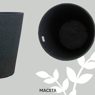Foto 5 | Maceta Minimalista Tipo Cono Jauz Improvement J0050 Gris