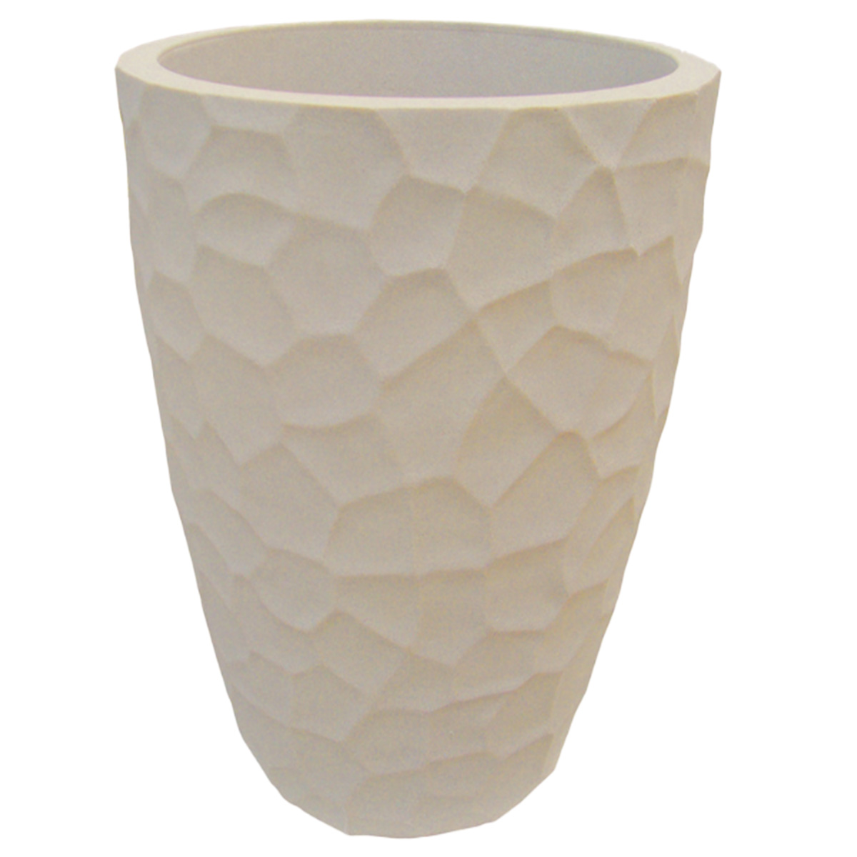 Foto 2 pulgar | Maceta Artego Japi Beige para Exteriores Cónica Grande 76 cm de Alto Prisma de Polietileno Ultra Ligera
